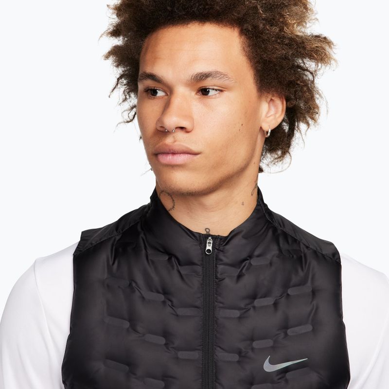 Мъжки елек за бягане Nike Therma-FIT ADV Repel AeroLoft black 4