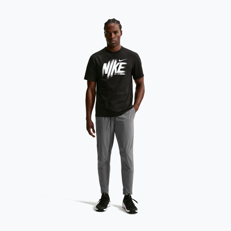 Мъжки панталони за бягане Nike Unlimited smoke grey/black/smoke grey 2