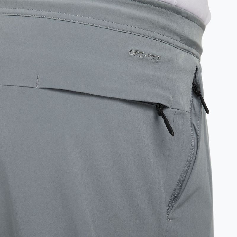 Мъжки панталони за бягане Nike Unlimited smoke grey/black/smoke grey 8