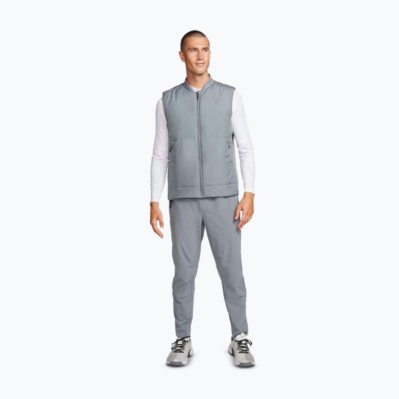 Мъжки елек Nike Therma-Fit Unlimited smoke grey/smoke grey 2