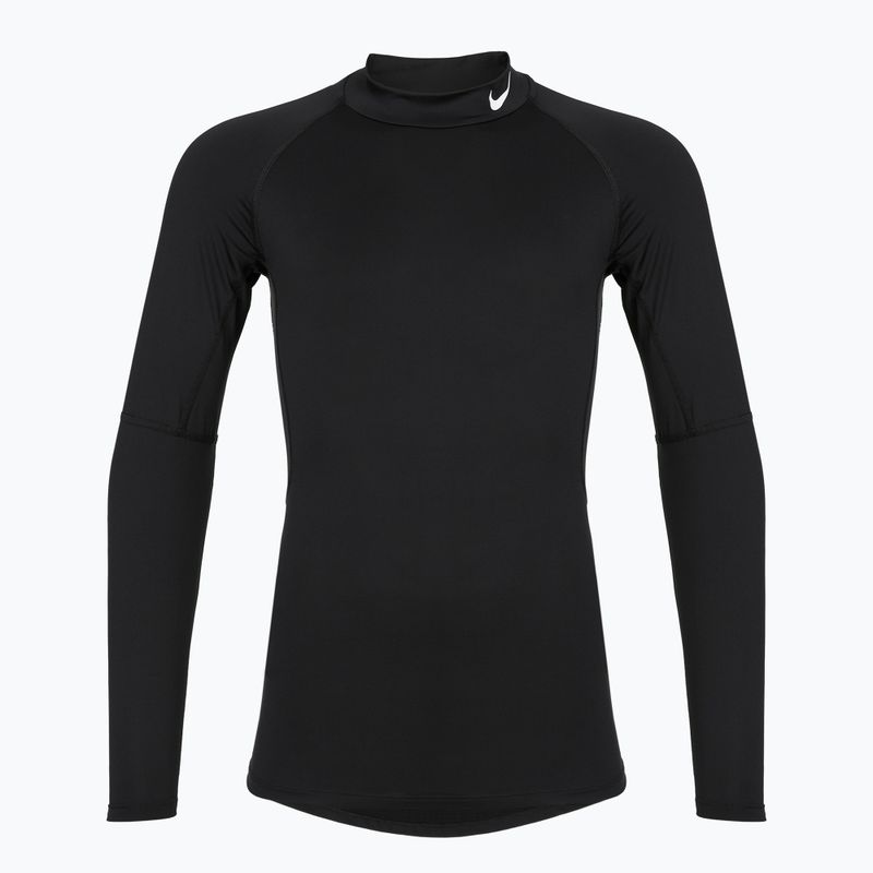 Мъжка блуза с дълъг ръкав за тренировка Nike Pro Dri-Fit Mock-Neck black/white 6