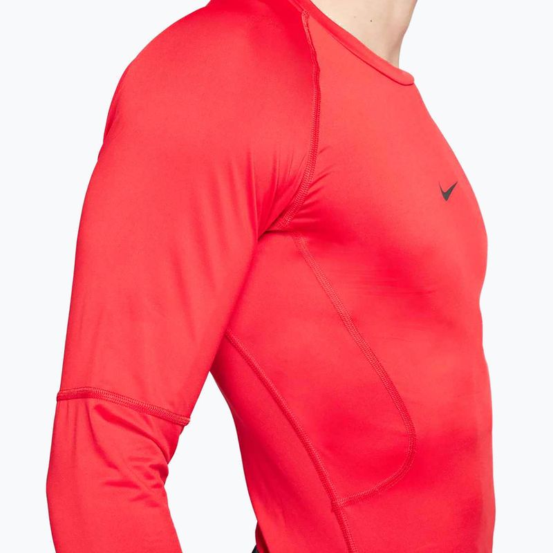 Мъжка блуза с дълъг ръкав за тренировка Nike Pro Dri-Fit Tight Fitness university red/black 6