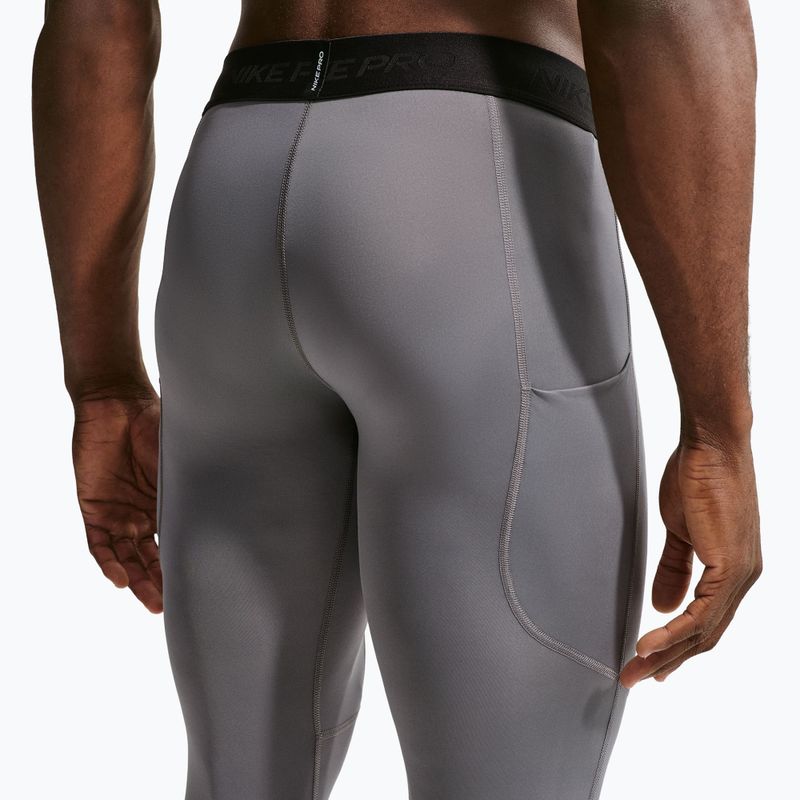 Мъжки тренировъчен клин Nike Pro Dri-Fit Tight Fitness smoke grey/black 5