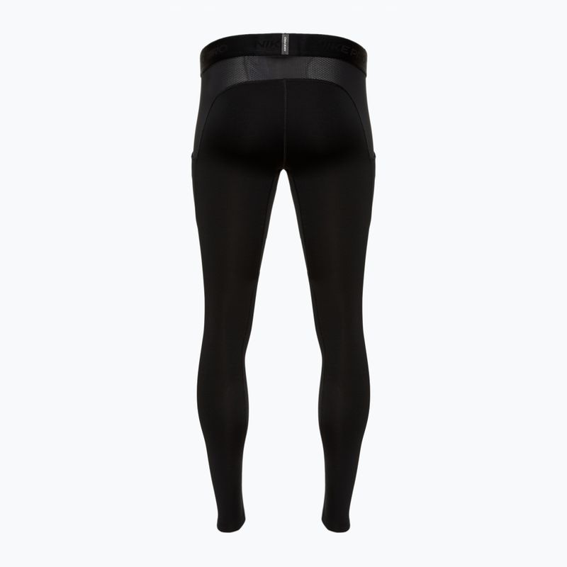 Мъжки клин за тренировка Nike Pro Warm black/ white 2