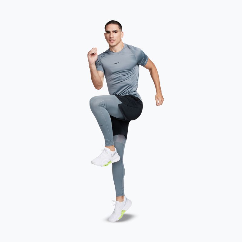Мъжки клин Nike Pro Warm smoke grey/black 2