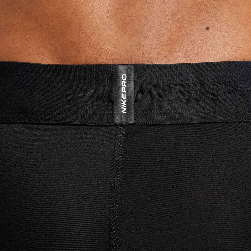 Мъжки тренировъчни шорти Nike Pro Dri-Fit Fitness Long черно/бяло 5