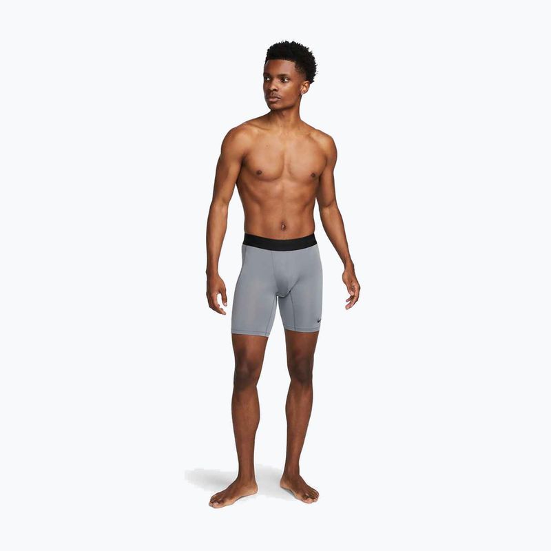 Мъжки шорти за тренировка Nike Pro Dri-Fit Fitness Long smoke grey/black 2