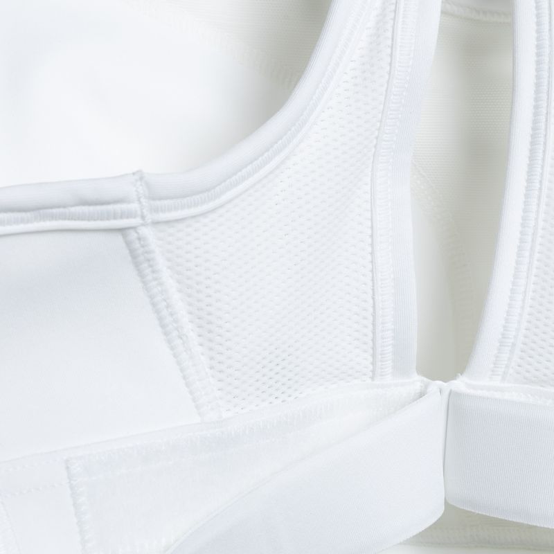 Сутиен за тренировка Nike Swoosh High Support white/white/back 3