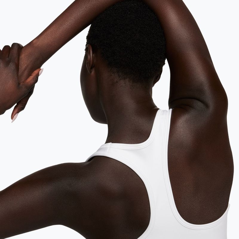 Спортен сутиен Nike Swoosh Medium Support Training Bra white/stone mauve/black 4