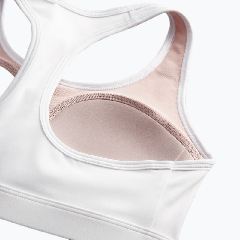 Спортен сутиен Nike Swoosh Medium Support Training Bra white/stone mauve/black 7