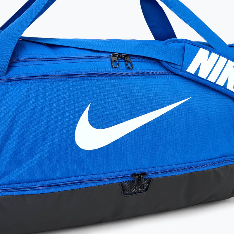 Тренировъчна чанта Nike Brasilia 9,5 60 л game royal/черна 4