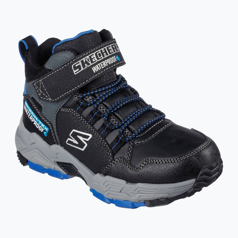 Детски обувки за трекинг SKECHERS Drollix Venture Rush black/royal 7
