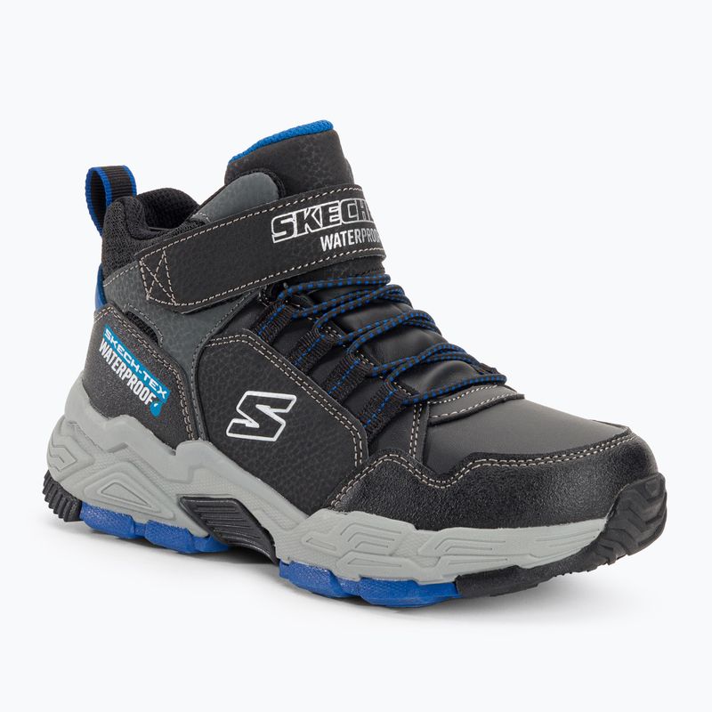 Детски обувки за трекинг SKECHERS Drollix Venture Rush black/royal