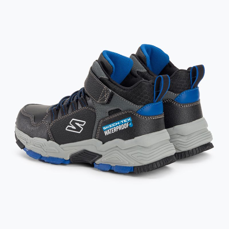 Детски обувки за трекинг SKECHERS Drollix Venture Rush black/royal 3