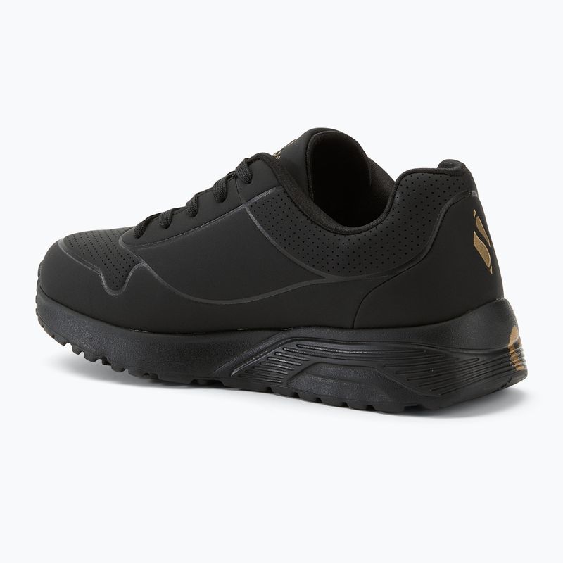 Детски обувки SKECHERS JGoldcrown Uno Lite Metallic Love black/gold 3