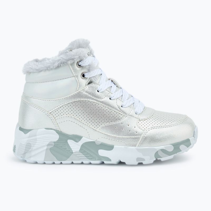 Детски обувки SKECHERS Uno Lite Camo Dazzle silver/grey 2