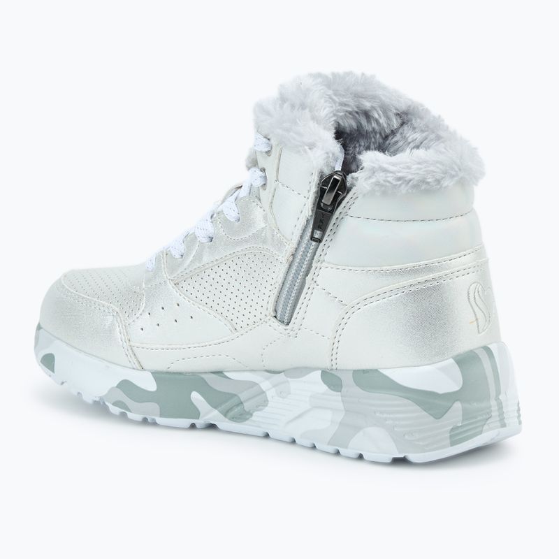 Детски обувки SKECHERS Uno Lite Camo Dazzle silver/grey 3