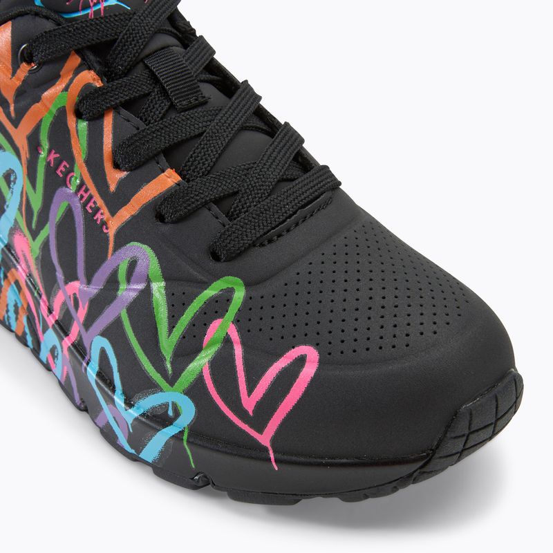 Дамски обувки SKECHERS JGoldcrown Uno Highlight Love black/multicolor 7