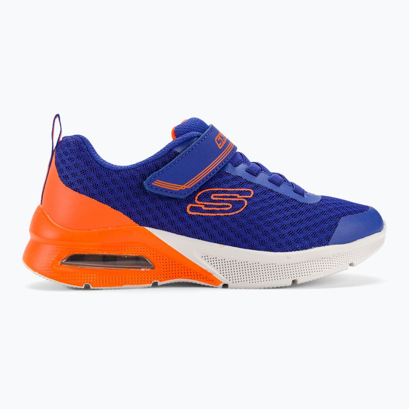 Детски обувки за обучение SKECHERS Microspec Max Gorvix royal/orange 2