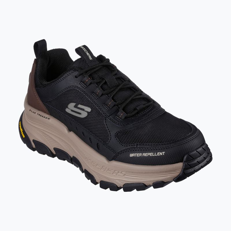 Мъжки обувки за трекинг SKECHERS D'Lux Trekker черни/естествени 7