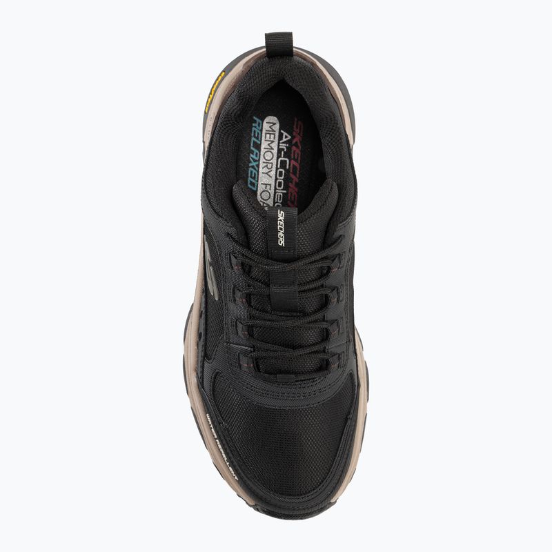 Мъжки обувки за трекинг SKECHERS D'Lux Trekker черни/естествени 6