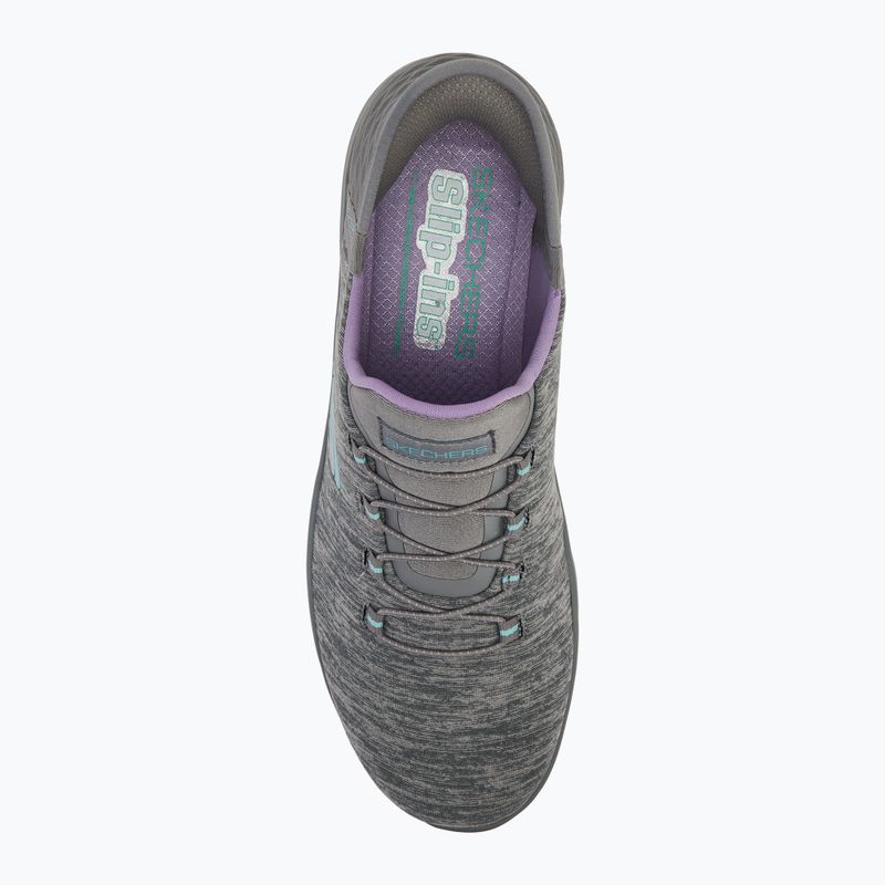 Дамски обувки SKECHERS Summits Dazzling Haze gray/mint 5