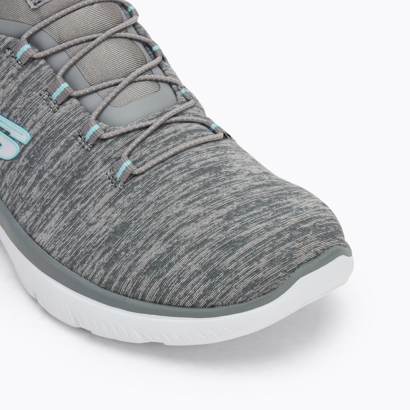 Дамски обувки SKECHERS Summits Dazzling Haze gray/mint 7
