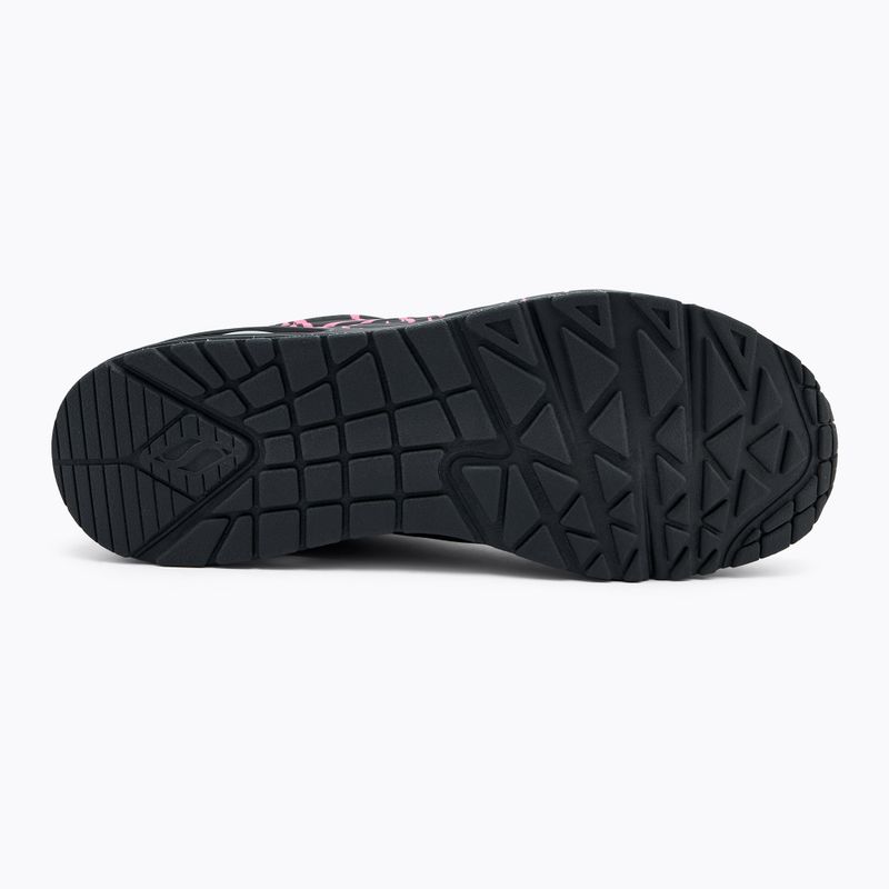 Дамски обувки SKECHERS Uno Dripping In Love black/pink 4