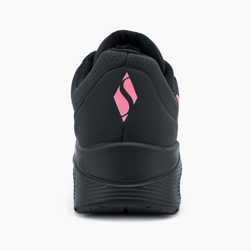 Дамски обувки SKECHERS Uno Dripping In Love black/pink 6