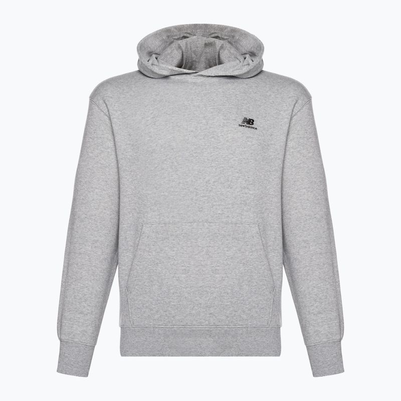 Мъжки New Balance Hoops Fleece Hoodie athletic grey 5