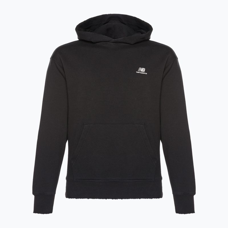 Мъжки New Balance Hoops Fleece Hoodie black 4