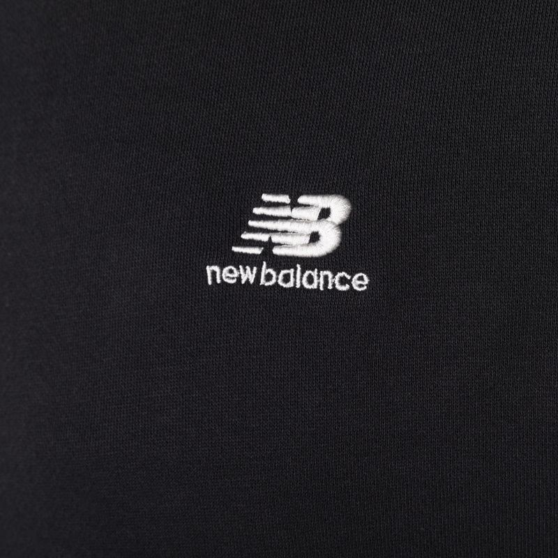 Мъжки New Balance Hoops Fleece Hoodie black 6