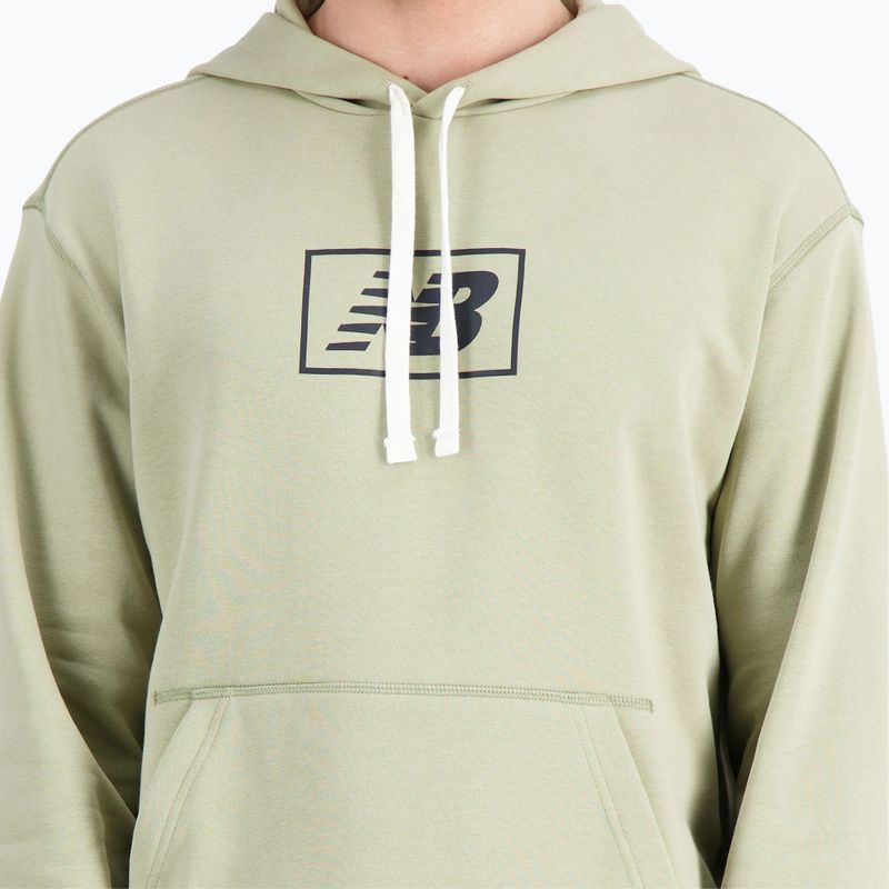 Мъжки New Balance Essentials Hoodie fatigueg суитшърт 4