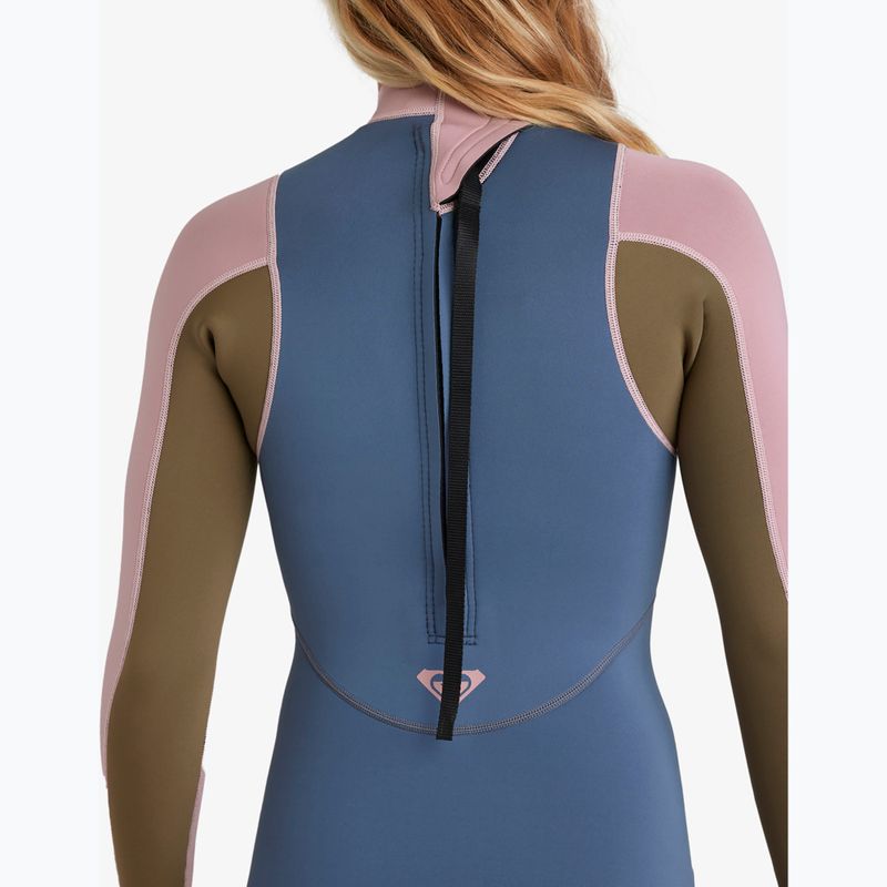 Дамски неопренов костюм за плуване ROXY 2/2 mm Prologue+ LS Springsuit Flock ash 6