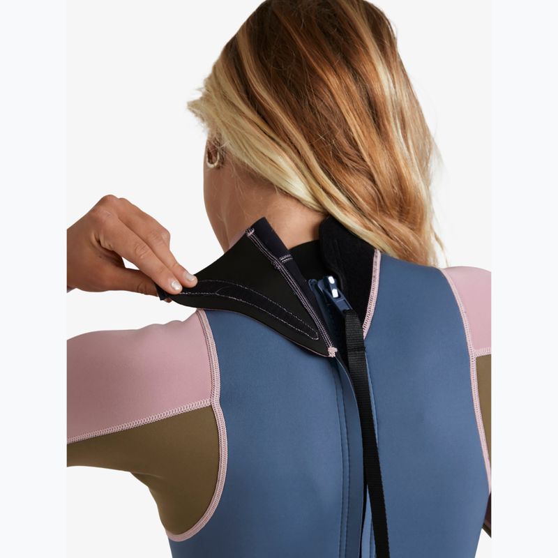 Дамски неопренов костюм за плуване ROXY 2/2 mm Prologue+ LS Springsuit Flock ash 8