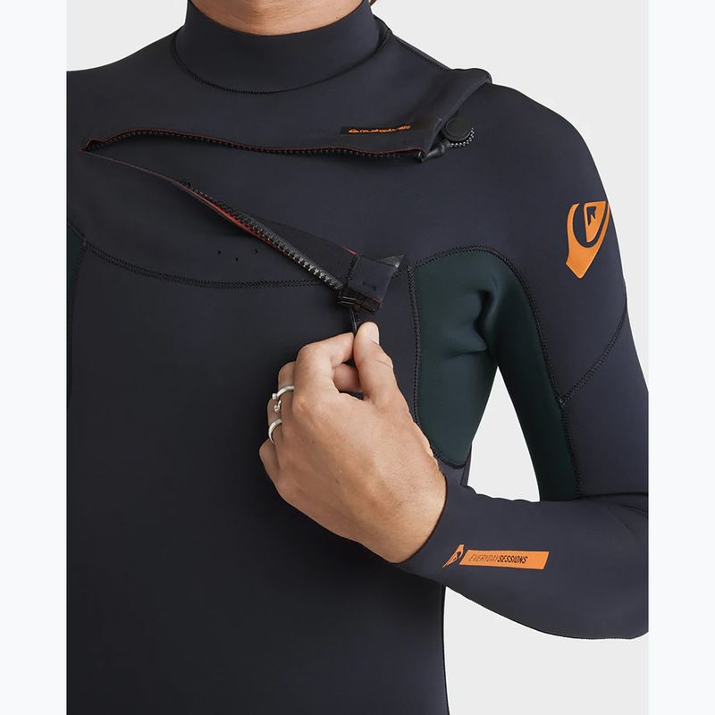 Мъжки неопренов костюм за плуване Quiksilver Everyday Sessions 3/2 mm Chest Zip jade 6