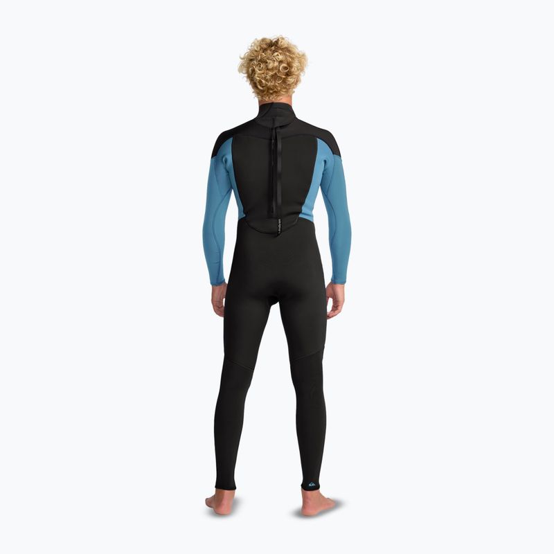 Мъжки неопренов костюм за плуване Quiksilver Prologue+ 4/3 mm Back Zip GBS cloud blue 2