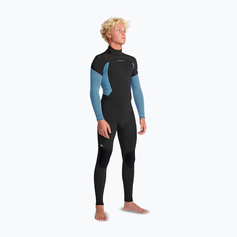 Мъжки неопренов костюм за плуване Quiksilver Prologue+ 4/3 mm Back Zip GBS cloud blue 3