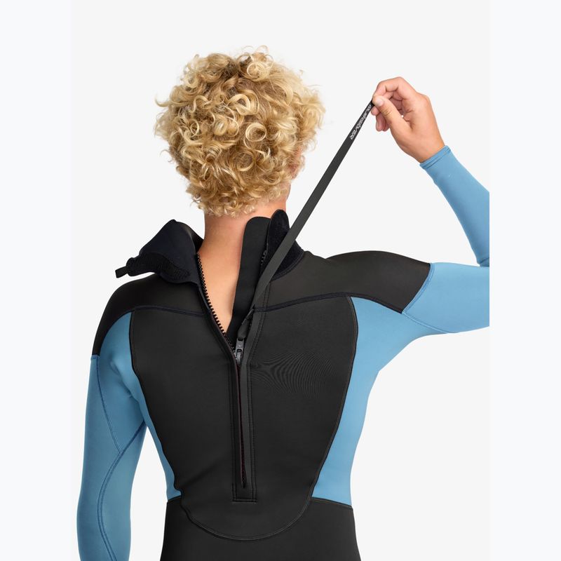 Мъжки неопренов костюм за плуване Quiksilver Prologue+ 4/3 mm Back Zip GBS cloud blue 4