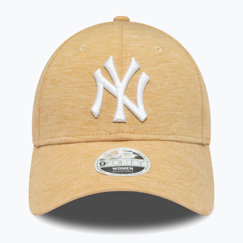 Дамска бейзболна шапка New Era Jersey 9Forty New York Yankees light beige 3