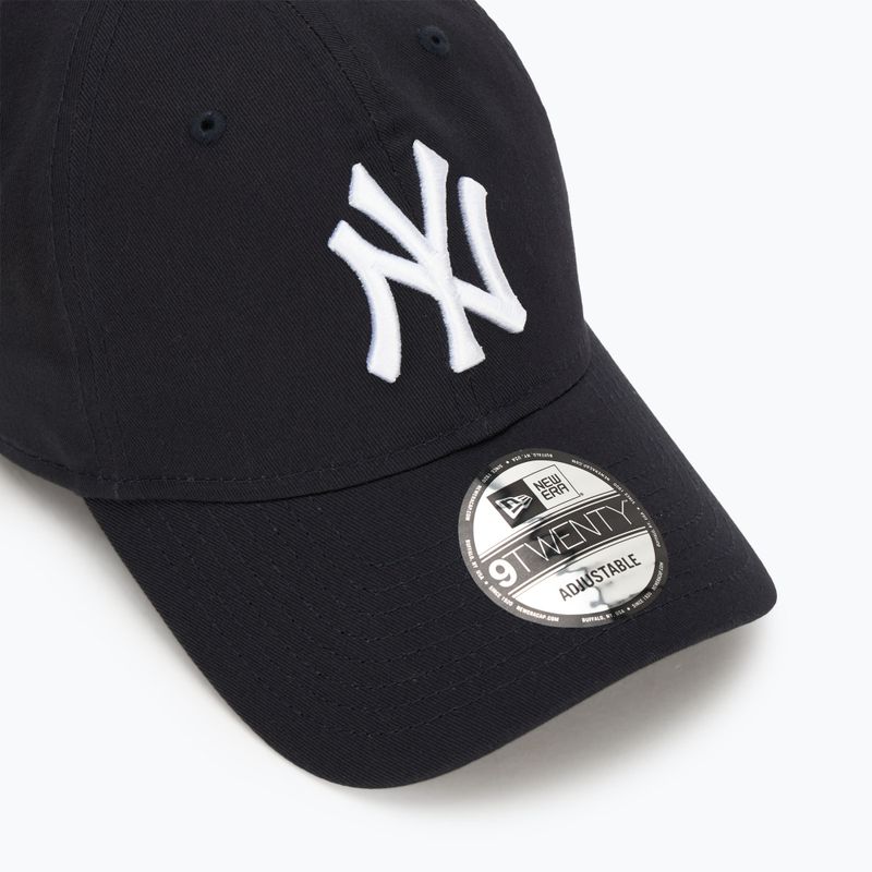 New Era League Essential 9Twenty New York Yankees navy бейзболна шапка 3