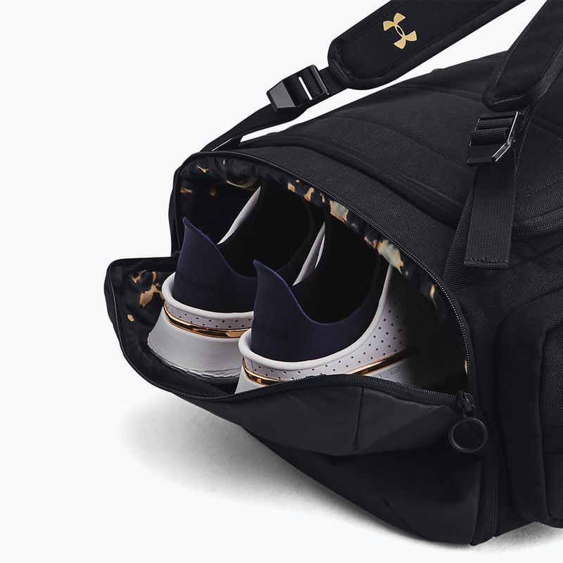 Мъжка туристическа раница Under Armour Project Rock black/black/metallic gold 4