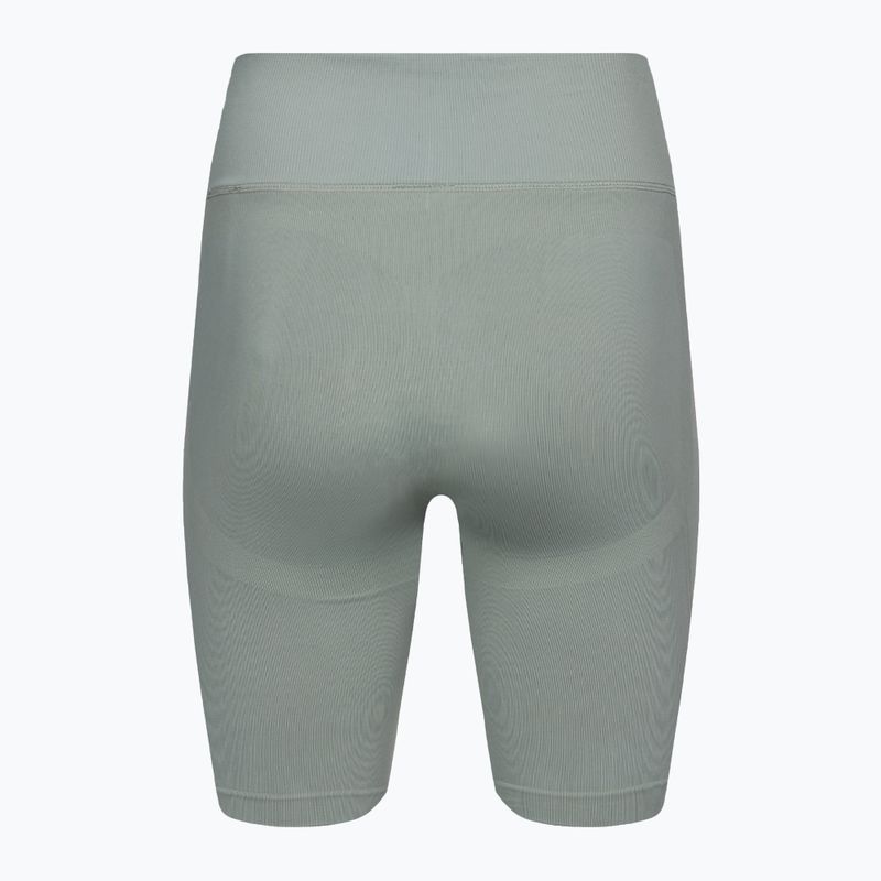 Under Armour Train Seamless grove green/white дамски шорти за тренировка 6