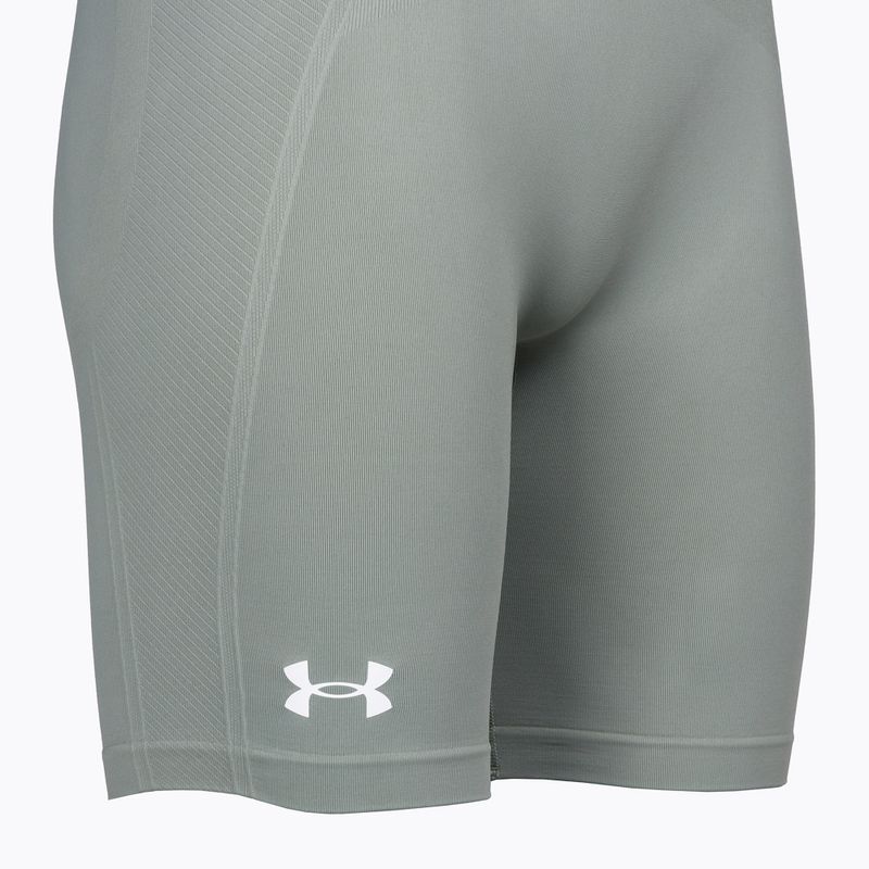 Under Armour Train Seamless grove green/white дамски шорти за тренировка 7