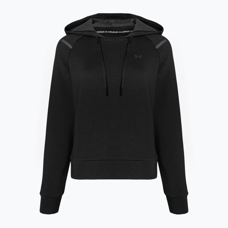 Дамска поларена качулка Under Armour black/black 4