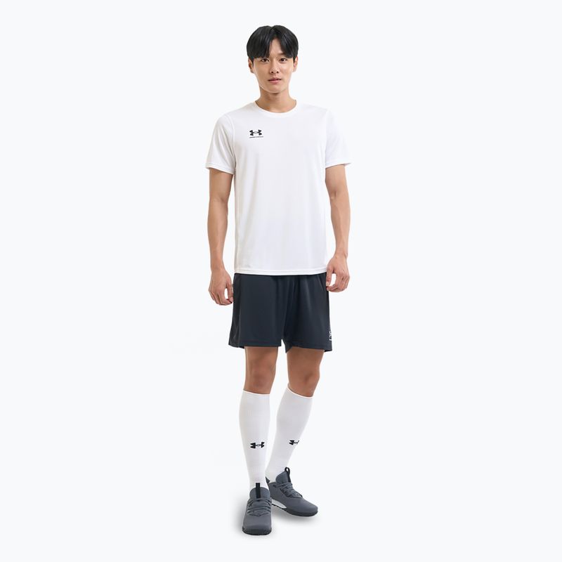 Мъжки футболни шорти Under Armour Challenger black / white 2