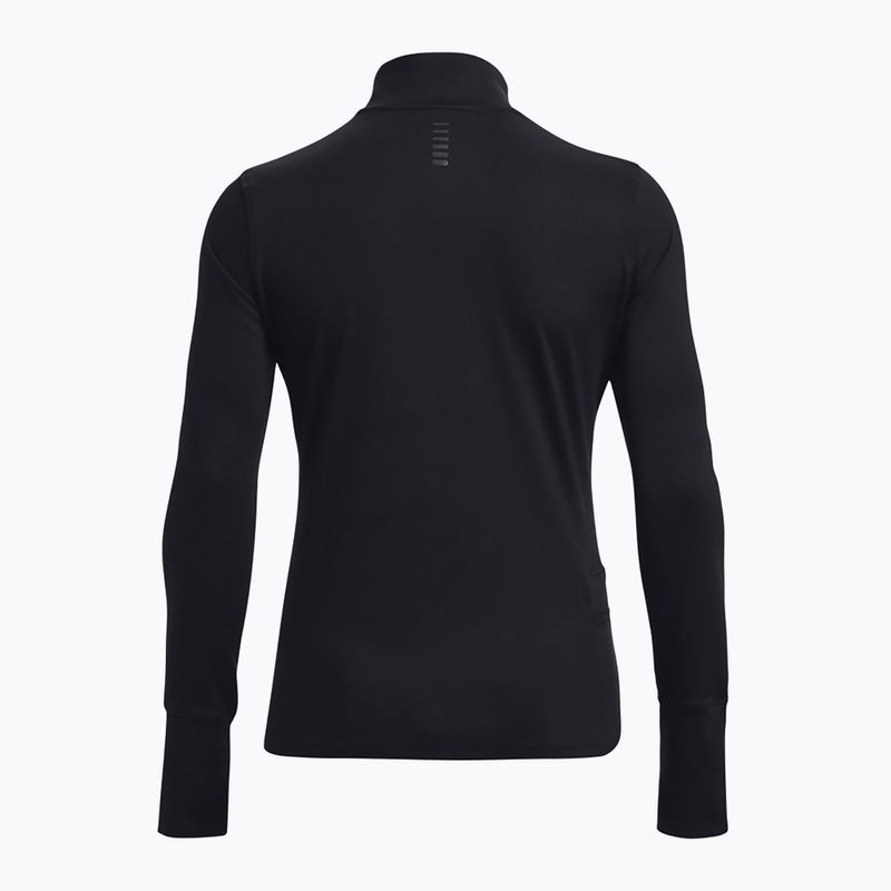 Дамска блуза с дълъг ръкав за бягане Under Armour Launch Pro Half Zip black/reflective 9