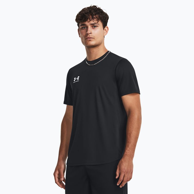 Мъжка футболна фланелка Under Armour Challenger Train черна/бяла