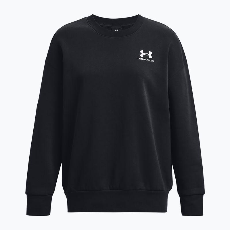Under Armour дамски суитшърт Icon Fleece Crew black/white 5