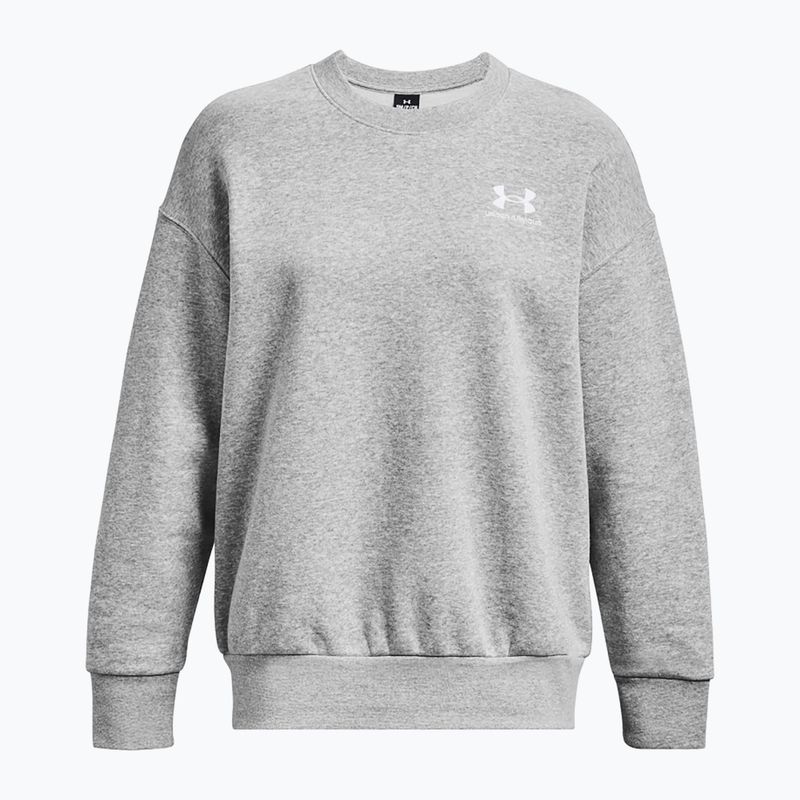 Under Armour дамски суитшърт Icon Fleece Crew mod gray light heather/white 9